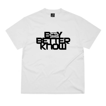 Corteiz x BBK Alcatraz Tee 'White'