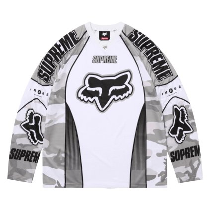 Supreme x Fox Racing DMX Jersey 'Snow Camo'