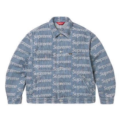 Supreme Denim Chore Trucker Jacket (Stripe)