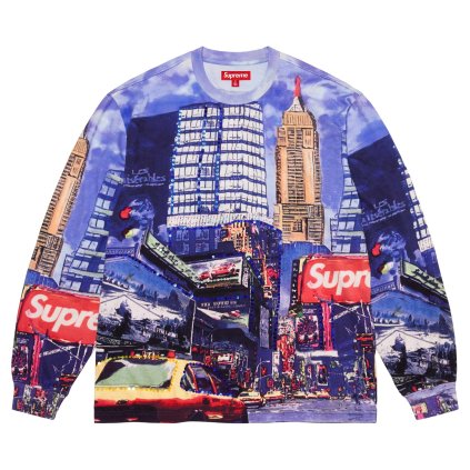 Supreme Skyline Sequin Long-Sleeve Top 'Day'