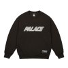 Palace Appliqué Team Crew 'Black'