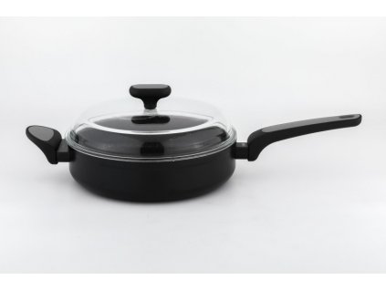 Hlboká panvica s pokrievkou Salto Silver 26cm 3,4l