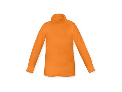 Dětský rolák oranžový světlý