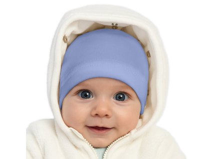 Kojeneká čepicka Saporka, modrá pomněnková, Nojatex