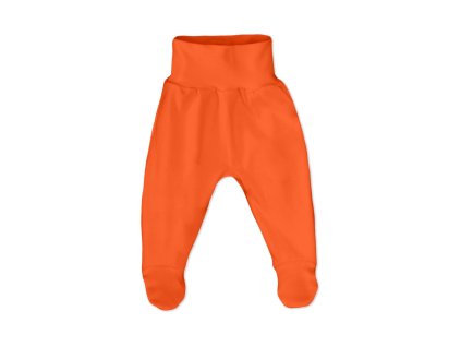 Kojenecké polodupačky jednobarevné, oranžové tmavé, Nojatex