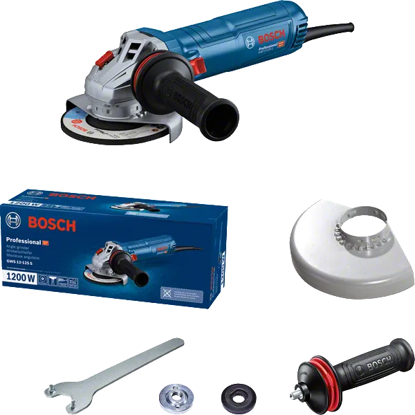Bosch Profesional Uhlová brúska GWS 12-125 S