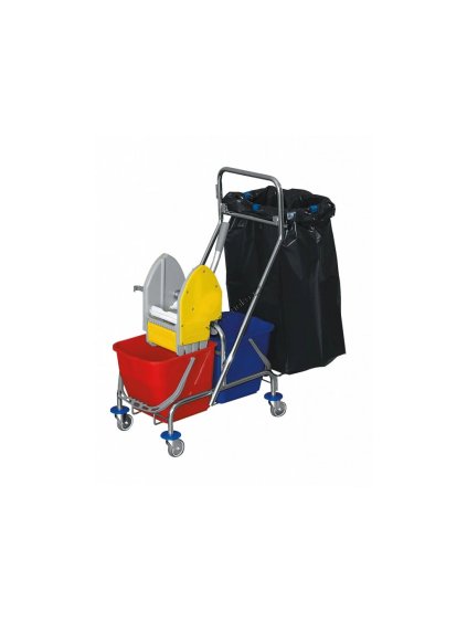 Úklidový vozík Eastmop CLAROL PLUS III 2x17 litrů, 21100