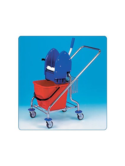 Úklidový vozík Eastmop  RECORD 1x17 litrů, skládací rám 210051K