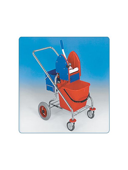 Úklidový vozík REKORD 1x17 litrů, METRO, skládací rám, 210051KL