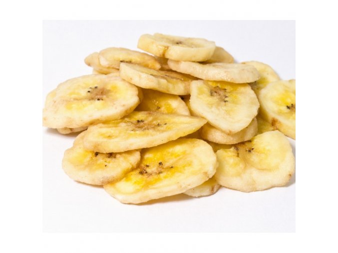 Banánové chipsy karamelizované