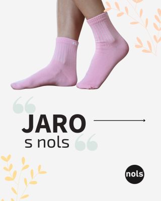 Jaro s nols 🤍 Objednat tyto nejpohodlnější ponožky na světě můžete na našem e-shopu 🛒 tak hurá, nožky už se těší!