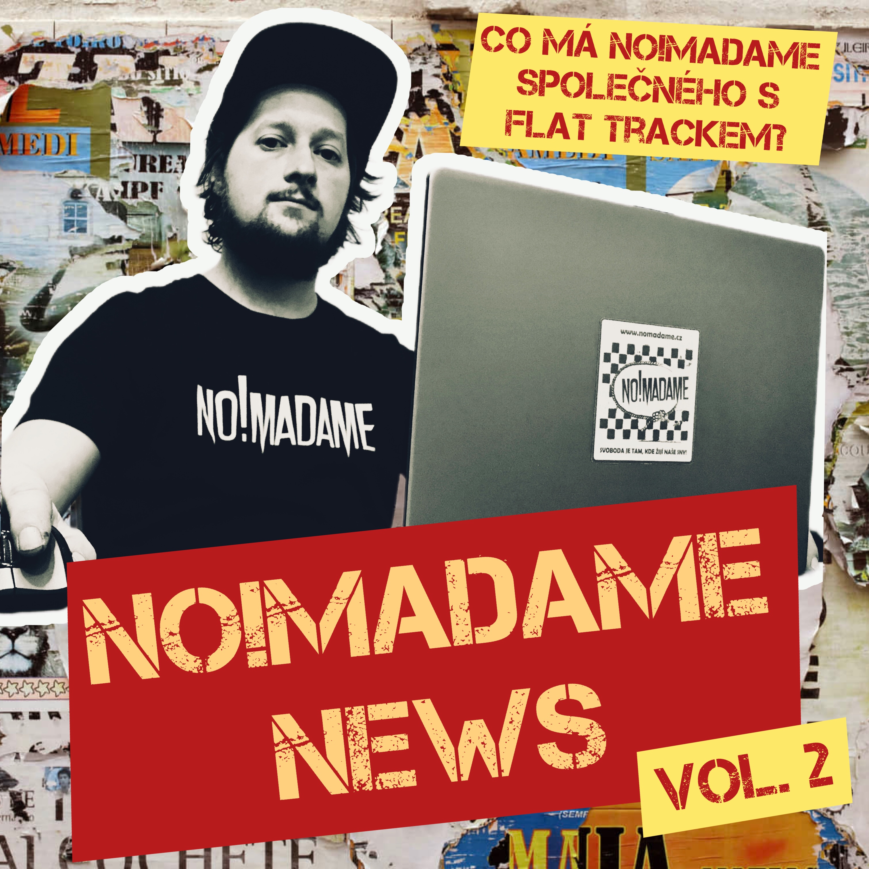 #No!Madame News vol. 2 - Co máme společného s Flat Trackem?