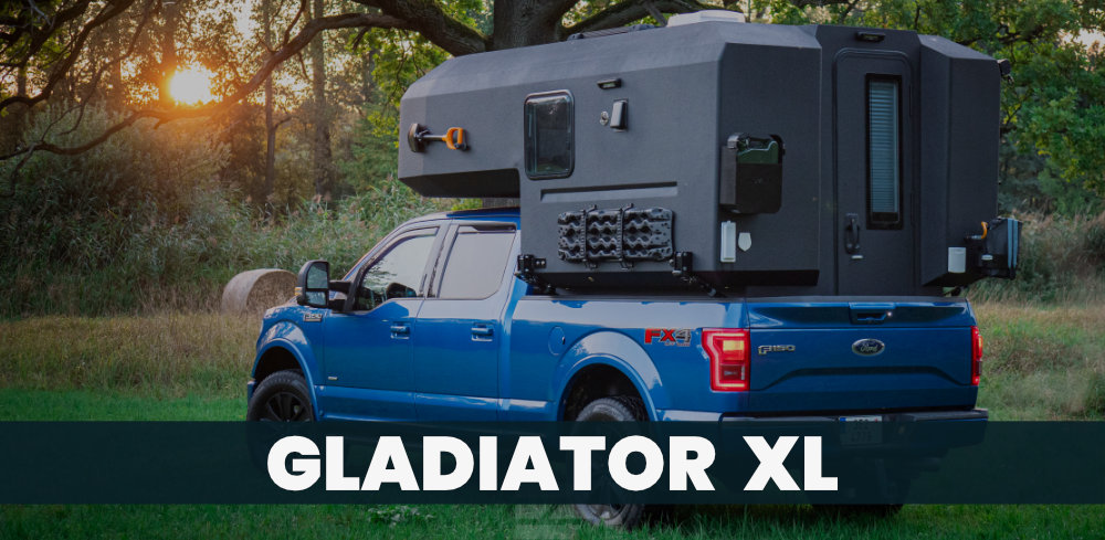 Gladiator XL Pick-up Camper