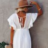 White tunic dress