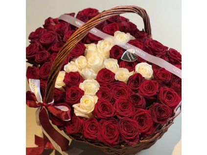 ♥️ Rose Basket with Letter