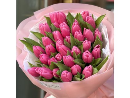 🌷 35 Pink Tulips