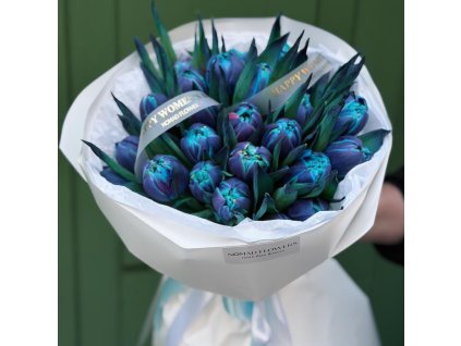 🌷 25 Unique Blue Tulips