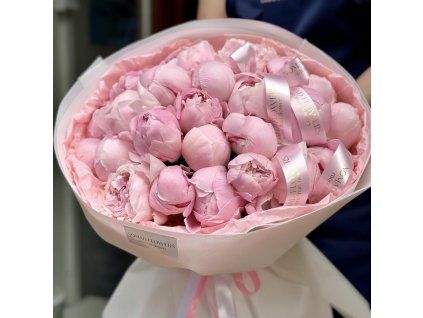 🌸 25 Pink Peonies