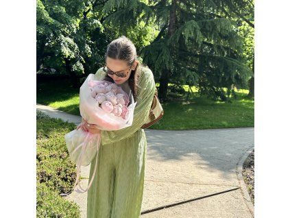 🌸 13 Pink Peonies