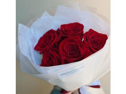 ♥️ 5 Red Roses