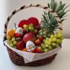 Basket with Fresh Fruits
