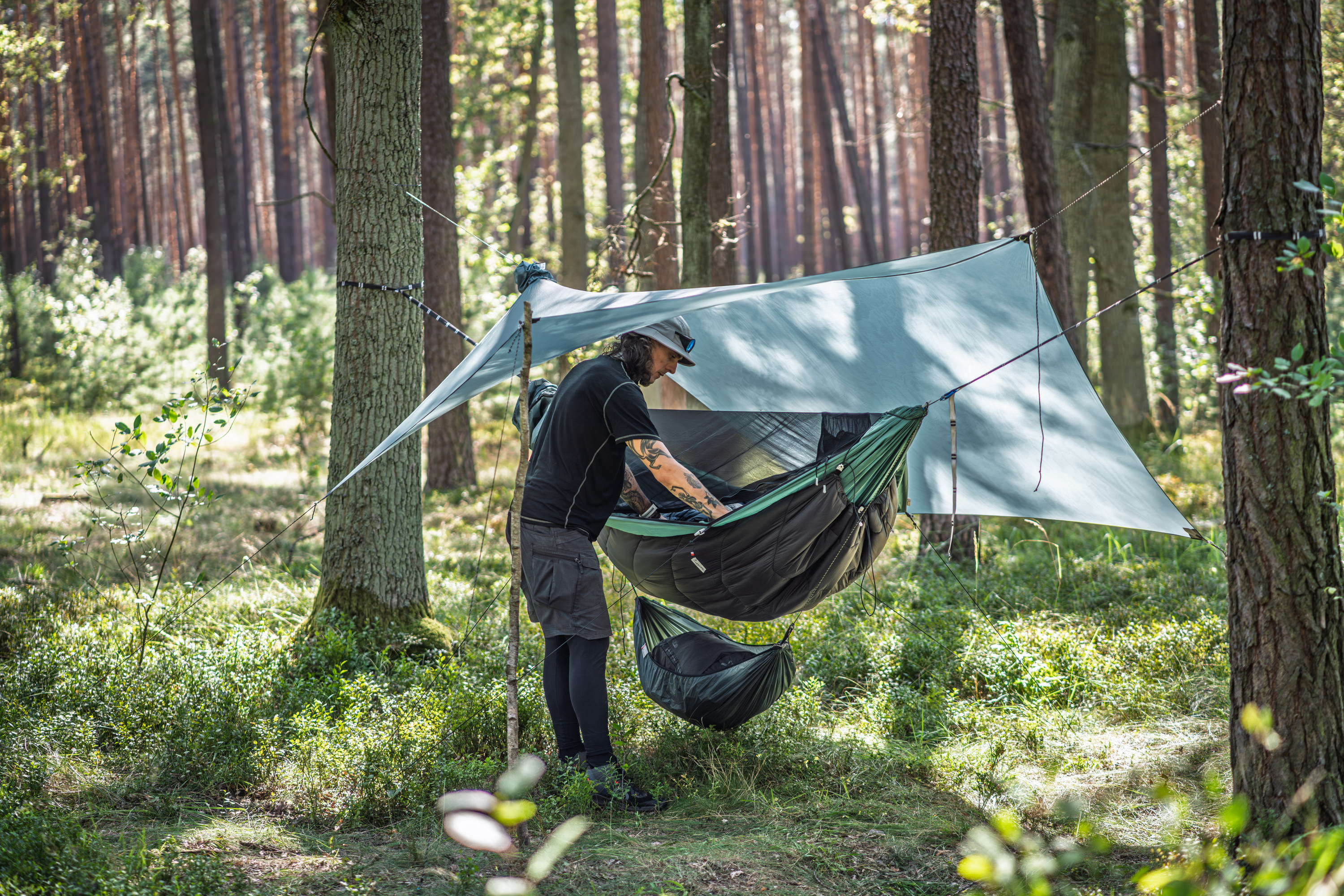 outdoor-set-lesovik-draka-silver-pine-tarp-heka-zatepleni