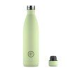 termolahev 750ml cool bottles pastel green siroke hrdlo