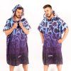 panske poncho malokee california fialove set