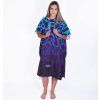 damske prevlekaci poncho malokee fialove