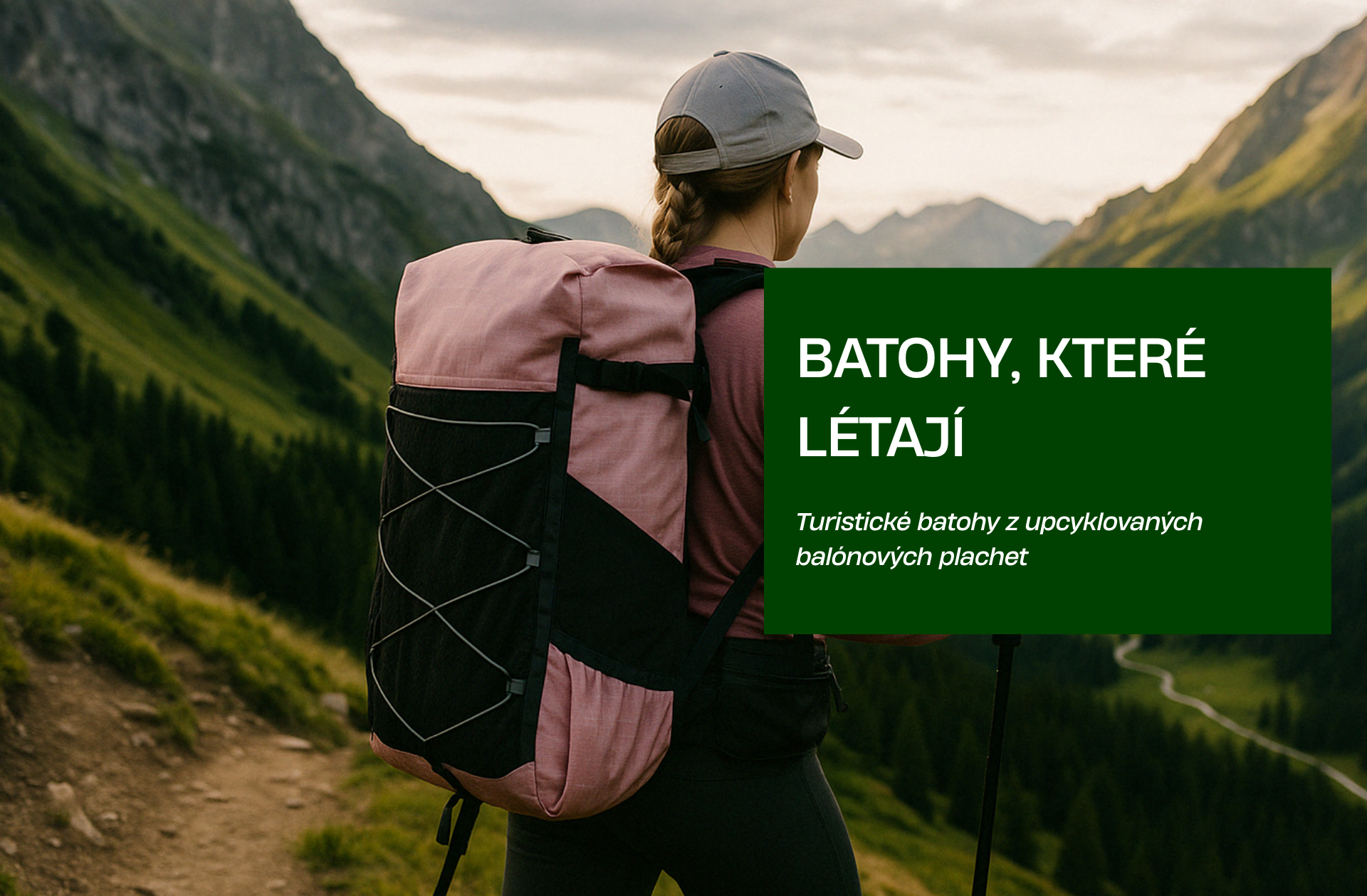 ultralehké batohy, ultralight batohy udržitelné odolné Nomalu