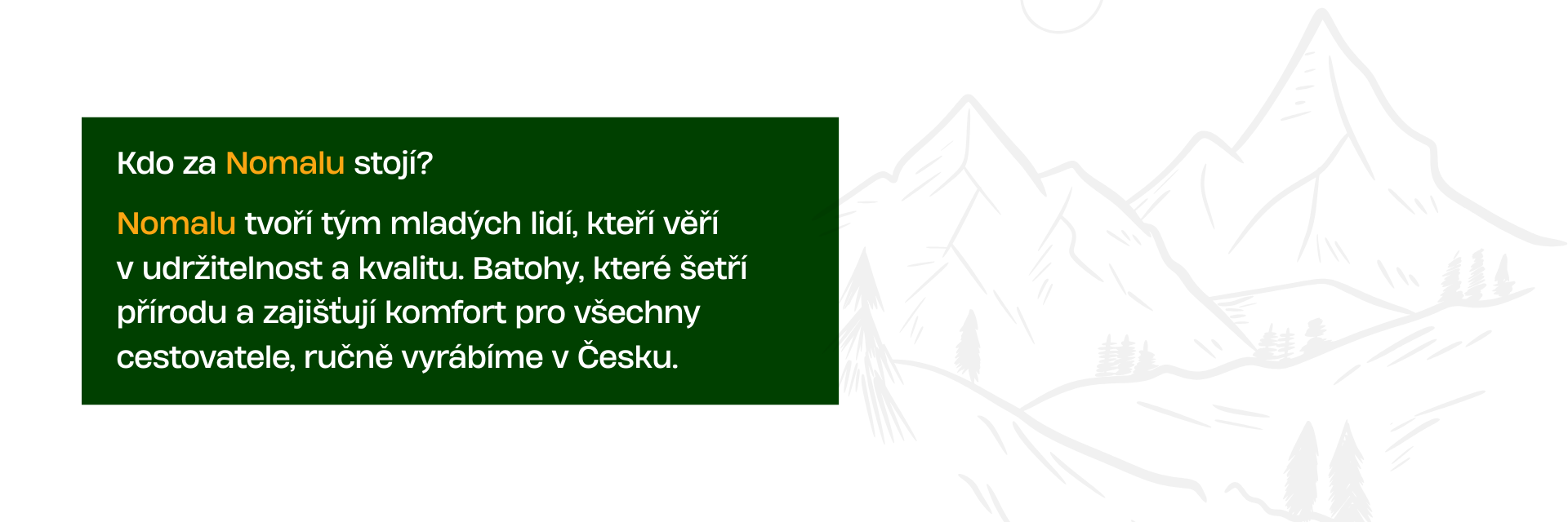 ultralehké batohy, ultralight batohy Nomalu pro outodoorové nadšence