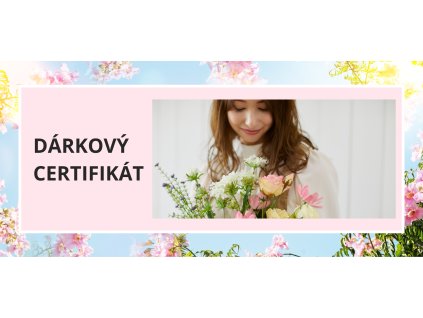 Dárkový certifikát Jaro