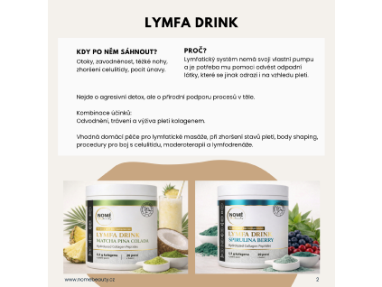 SADA LYMFA DRINKY + VITAMIN C ZDARMA