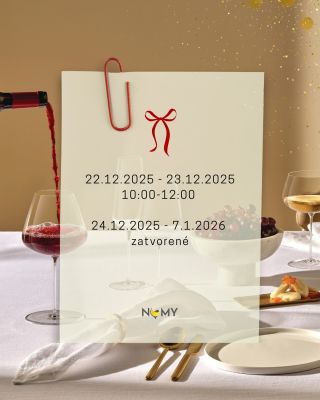 Drahí naši, ďakujeme za vašu dôveru v roku 2025. ✨ Za každý moment, ktorý začal pri stole. Za každý pohár, 🍶 ktorý sa stal...