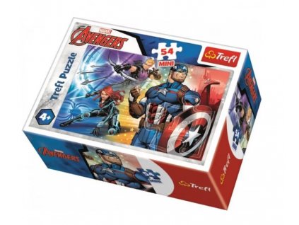 Mini puzzle Avengers - kapitán Amerika