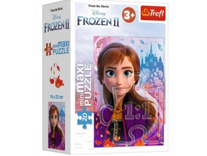 MiniMaxi puzzle Frozen - Anna