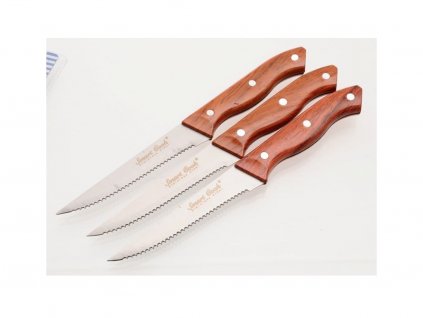 Sada zoubkovaných nožů (3ks)