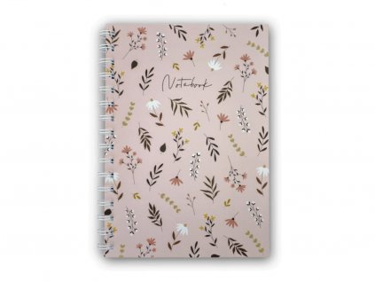 Canli sešit s autorskou ilustrací - Flower (A5)