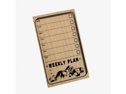 Plánovací razítko - Weekly Plan