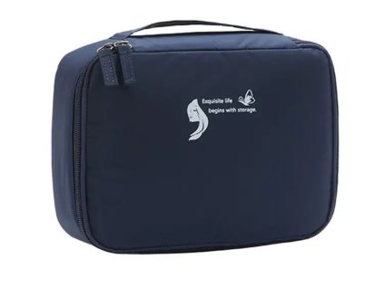 Voděodolný kosmetický organizér (tyrkysový)