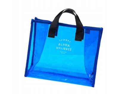Plážová taška Summer Aloha - modrá