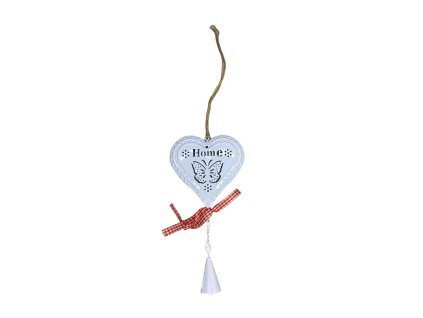 Dekorační srdce HOME (20cm)Dekorační srdce HOME (20cm)