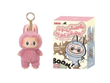 Plyšová figurka ve stylu Labubu Blind box - Lychee Berry (V1 Exciting Macaron edition)