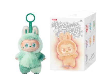 Plyšová figurka ve stylu Labubu Blind box - Serenity (V3 Big into Energy edition)