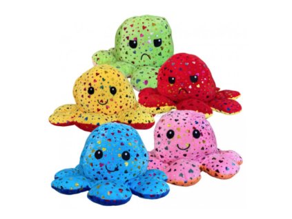 Chobotnice měnící výraz podle nálady - vzorovaná