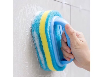 Houbička na úklid s rukojetí