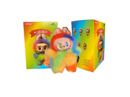 Plyšová figurka ve stylu Labubu - Blind Box (V6 New Generation edition)