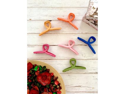 Spirálovité skřipce do vlasů