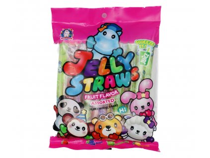 Jelly Straws Fruit Flavor Assorted