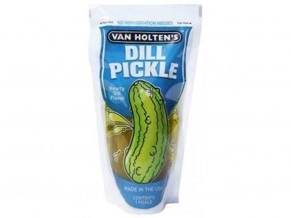 Van Holten Dill Pickle  Jumbo - kyselá jumbo okurka koprovém nálevu (320g)